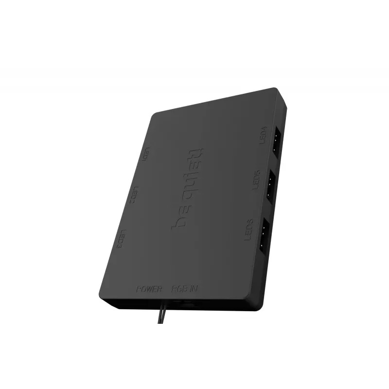 be quiet Light Wings 120mm ARGB PWM Ανεμιστήρας Μαύρο Συσκευασία 3 τεμ.