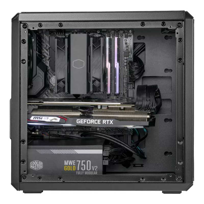 COOLER MASTER Κουτί CPU Masterbox Q300L V2 Μαύρο