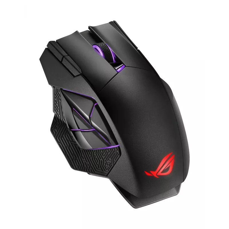 Ποντίκι ASUS ROG Spatha X Gaming Δεξιόχειρας RF Wireless + USB Type-C Οπτικό 19000 DPI