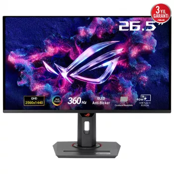 Οθόνη υπολογιστή ASUS ROG Strix OLED XG27ACDNG 67,3 cm (26,5 inch) 2560 x 1440 Pixel Quad HD QD-OLED μαύρη