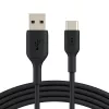 Καλώδιο USB Belkin CAB001BT1MBK 1m USB A USB C μαύρο