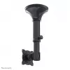 Neomounts FPMA-C025BLACK βάση οροφής οθόνης/τηλεόρασης 10-30 ίντσες - h 37-47 cm - με κλίση