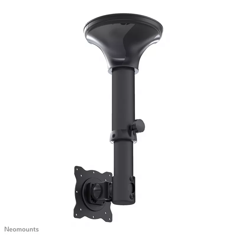 Neomounts FPMA-C025BLACK βάση οροφής οθόνης/τηλεόρασης 10-30 ίντσες - h 37-47 cm - με κλίση