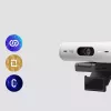 Webcam Logitech Brio 500 Full HD 4MP USB-C λευκό