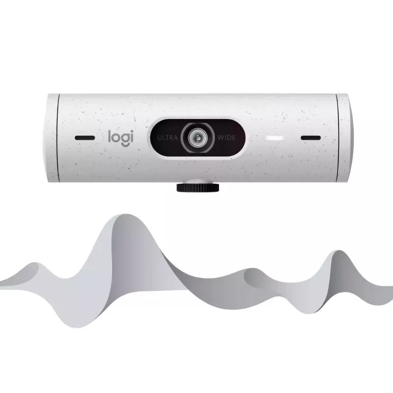 Webcam Logitech Brio 500 Full HD 4MP USB-C λευκό