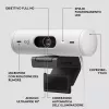 Webcam Logitech Brio 500 Full HD 4MP USB-C λευκό