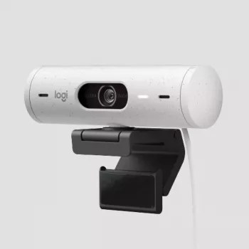 Webcam Logitech Brio 500 Full HD 4MP USB-C λευκό