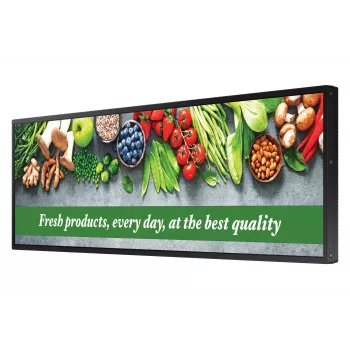 Samsung SH37C σχεδιασμός πανοράματος 94 cm (37 ίντσες) LCD Wi-Fi 700 cd/m² μαύρο Tizen 7.0 24/7