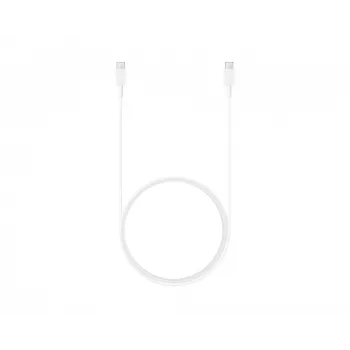 Καλώδιο Samsung USB-C σε USB-C 3A 1,8 m — βύσμα USB-C σε USB-C, λευκό