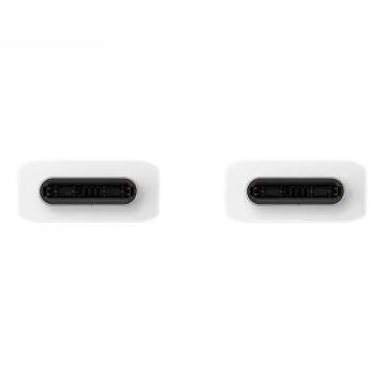 Καλώδιο Samsung USB-C σε USB-C 3A 1,8 m — βύσμα USB-C σε USB-C, λευκό
