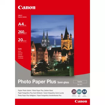 Canon SG-201 Ημι-γυαλιστερό Φωτογραφικό Χαρτί Plus A4 – 20 φύλλα
