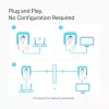 TP-Link TL-PA7027P KIT PowerLine Προσαρμογέας Δικτύου 1000 Mbit/s Ethernet LAN λευκό 2 τεμ.