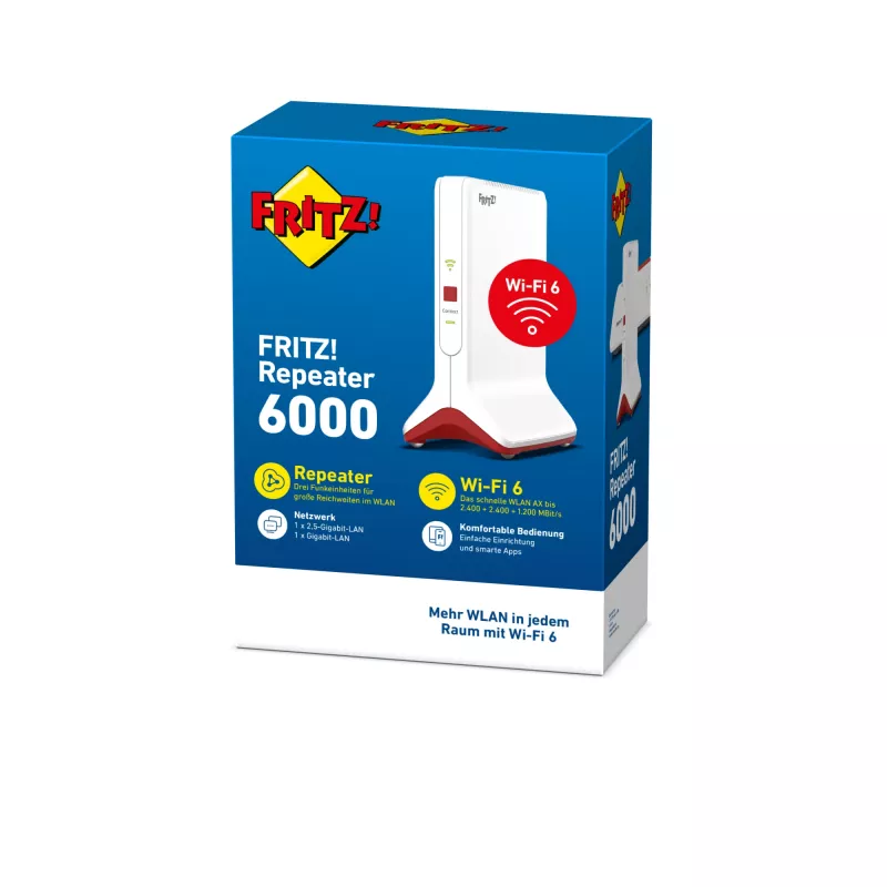 Επαναλήπτης FRITZ 6000 κόκκινο, λευκό