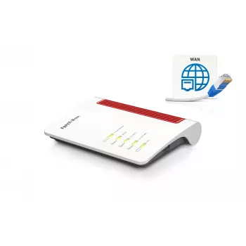 Router 4050 WLAN Gigabit Ethernet Dualband (2,4 GHz / 5 GHz) μαύρο, λευκό