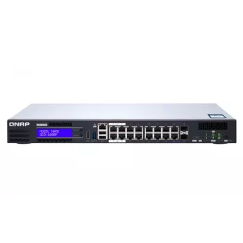 QNAP QGD-1600P Managed Gigabit Ethernet (10/100/1000) Power over Ethernet (PoE) 1U μαύρο, γκρι