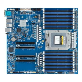 Gigabyte MZ33-AR0 μητρική πλακέτα διακομιστή, socket SP5 (LGA6096), AMD EPYC 9004, E-ATX, 24x DDR5 DIMM, 6x MCIO 8i, M.2, 2x 10GbE, IPMI