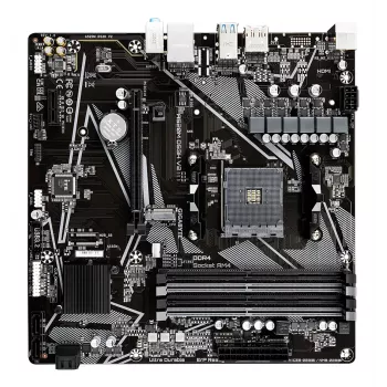 GIGABYTE A520M DS3H V2 Μητρική - Υποστηρίζει AMD Ryzen 5000 Σειρά AM4 CPUs, έως 4733 MHz DDR4 (OC), PCIe 3.0 x16, GbE LAN, USB 3.2 Gen 1