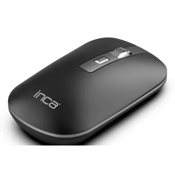 Inca IWM-531RA ασύρματο ποντίκι και Bluetooth, 1600 DPI, κουμπί 4D, αθόρυβο, ανθρακί