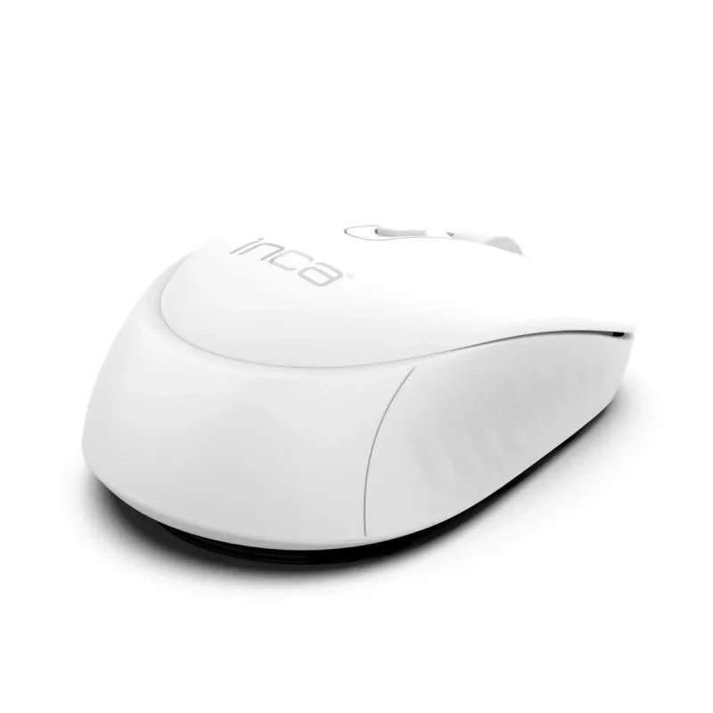 INCA Ασύρματο ποντίκι Iwm-243rb Candy Design - Rf Wireless 2,4GHz - 1600dpi - λευκό