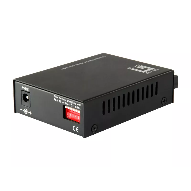 LevelOne RJ45 σε SC Gigabit μετατροπέας μέσων, Singlemode-ίνα, 20 km