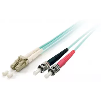 Equip LC/ST Καλώδιο οπτικών ινών OM3 5m 50µm Vollduplex