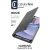 Cellularline Book - Galaxy A16 Θήκη βιβλίου με θήκη καρτών και μαγνητικό κλείσιμο