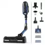 Rowenta X-Force Flex 12.60 Aqua RH98C0WO ασύρματη σκούπα stick 2 σε 1, για στεγνό και υγρό καθαρισμό, χωρίς σακούλα, 320 W, 25,9 V, μπλε/γκρι