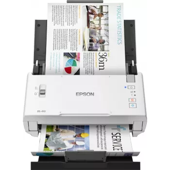 Epson WorkForce DS-410 Σαρωτής με Τροφοδότη 600 x 600 DPI A4 Μαύρο, Λευκό