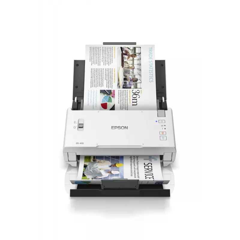 Epson WorkForce DS-410 Σαρωτής με Τροφοδότη 600 x 600 DPI A4 Μαύρο, Λευκό