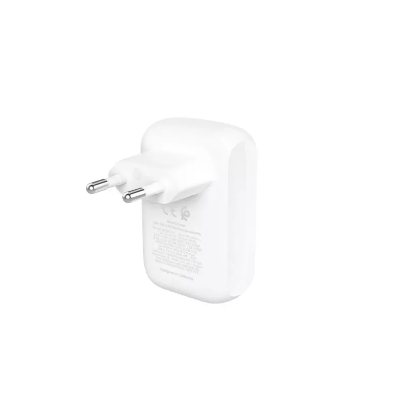 BELKIN Boostcharge 42W-30W USB-C+12W Διπλός Φορτιστής Τοίχου Λευκό