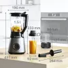 Bosch Serie 4 MMB6177S μπλέντερ 1,5 L επιτραπέζιο μίξερ 1200 W μαύρο, ασημί