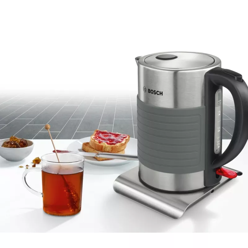 Bosch TWK7S05 βραστήρας 1,7 L 2200 W μαύρο, γκρι