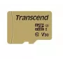TRANSCEND Κάρτα Micro-SDHC 500s 8 GB UHS-I U1 MLC με αντάπτορα