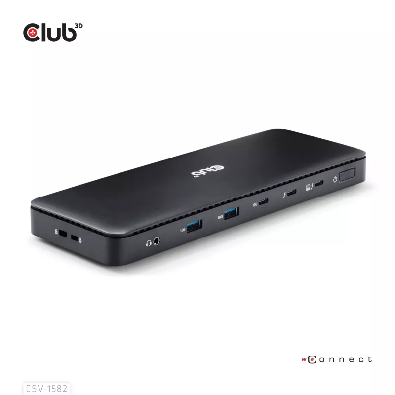 CLUB3D Thunderbolt™ 4 Certified 12-in-1 Σταθμός σύνδεσης