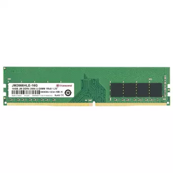 Transcend JetRAM JM2666HLE-16G μονάδα μνήμης 16 GB DDR4 2666 MHz U-DIMM 288 ακίδων CL19
