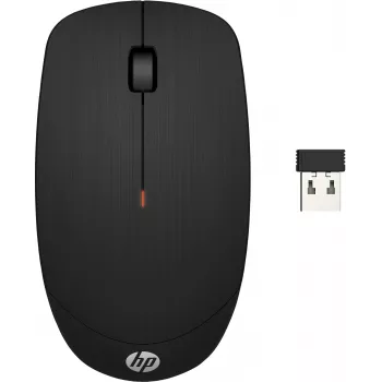 Ασύρματο ποντίκι HP X200 6VY95AA, οπτικό, 2,4 GHz, δέκτης USB, μαύρο