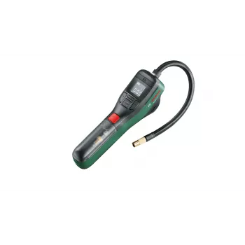 Ηλεκτρική αντλία αέρα Bosch 0.603.947.000 — φορητή, επαναφορτιζόμενη, 10 bar (150–150 psi), 3000 mAh, USB‑C, 10 l/min, με σωλήνα και αξεσουάρ