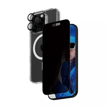 PanzerGlass 3-in-1 Privacy Protection Bundle iPhone '24 6,3 ίντσες Pro