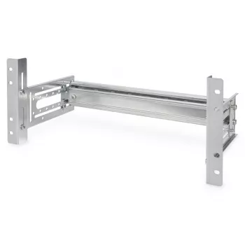 DIGITUS Βάση ράγας DIN, 4U, 178 x 483 x 223 mm, γαλβανισμένη, με ράγα DIN, μεταβλητό βάθος και ύψος