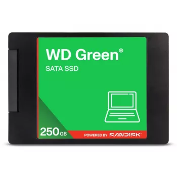 WESTERN DIGITAL SSD - WD Green - 250 GB - SATA 6Gb/s - 2,5 ίντσες/7 mm θήκη
