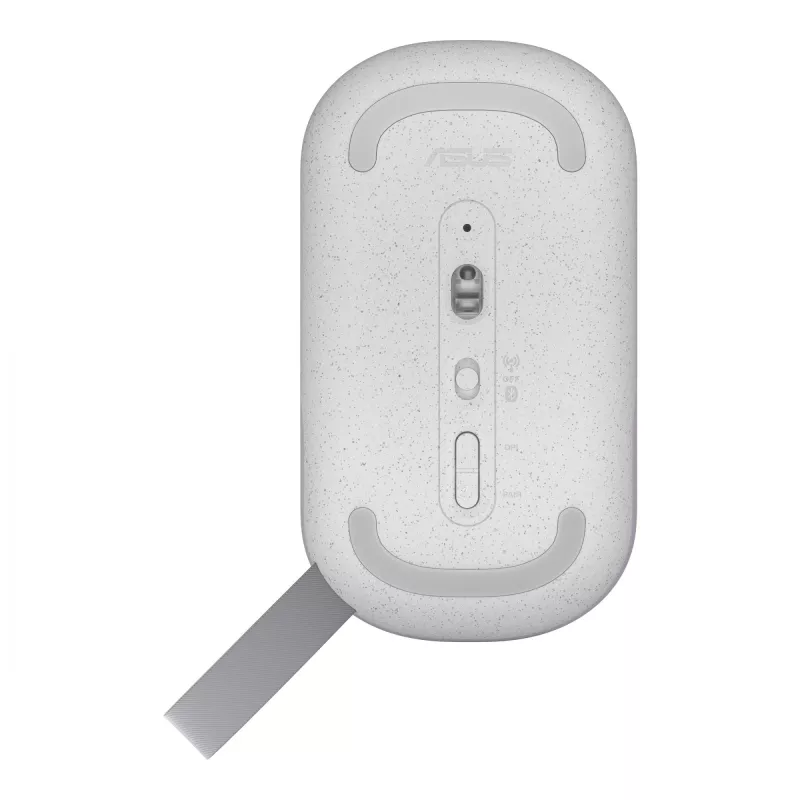ASUS Marshmallow MD100 Ποντίκι Office Αμφιδέξιο RF Wireless + Bluetooth Οπτικό 1600 DPI
