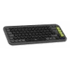 Logitech POP Icon Keys Πληκτρολόγιο Universal Bluetooth QWERTY US International Graphite Πράσινο