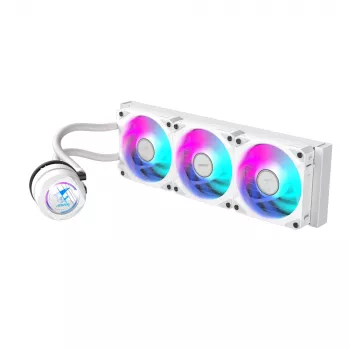 GIGABYTE AORUS WATERFORCE II 360 ICE AIO Υδρόψυκτη CPU - 3x120mm ARGB ανεμιστήρες, μηχανισμός συρόμενου κλειδώματος, DAISY-CHAIN, συμβατό με Intel LGA 1851 και AMD AM5