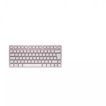CHERRY KW 7100 MINI BT Πληκτρολόγιο Universal Bluetooth QWERTZ Γερμανικό Ροζ