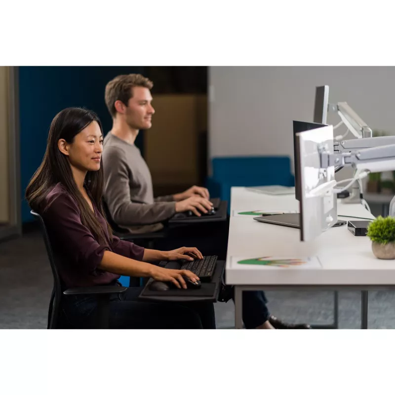 Kensington SmartFit One-Touch ρυθμιζόμενος καθ' ύψος βραχίονας διπλής οθόνης