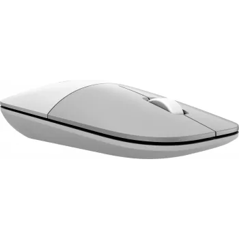 HP Z3700 Κεραμικό Λευκό Ασύρματο ποντίκι, αμφίχειρο, οπτικό, RF Wireless, 1200 DPI, Ασημί, Λευκό