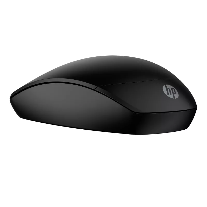 HP 230 Slim Wireless Mouse, αμφίχειρο, οπτικό, RF Wireless, 1600 DPI, Μαύρο
