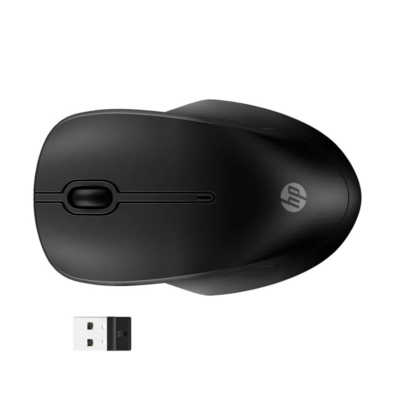 HP 255 Dual Wireless Mouse, αμφίχειρο, οπτικό, RF Wireless + Bluetooth, 1600 DPI, Μαύρο