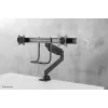 Neomounts NM-D775DXBLACK Βραχίονας οθόνης 10-32 inch - γκάζι - Topfix - 180°-Stopp