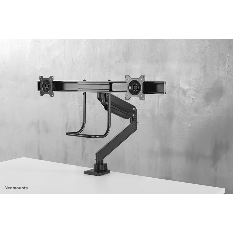 Neomounts NM-D775DXBLACK Βραχίονας οθόνης 10-32 inch - γκάζι - Topfix - 180°-Stopp